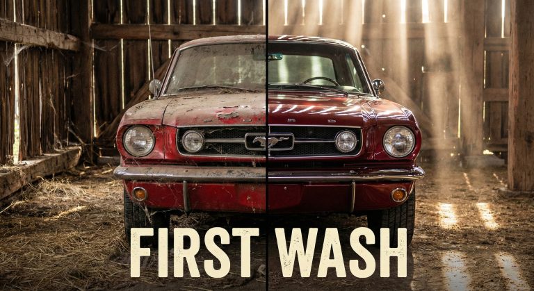 Why We’re Obsessed with the “First Wash” — The Psychology of Barn Find Videos