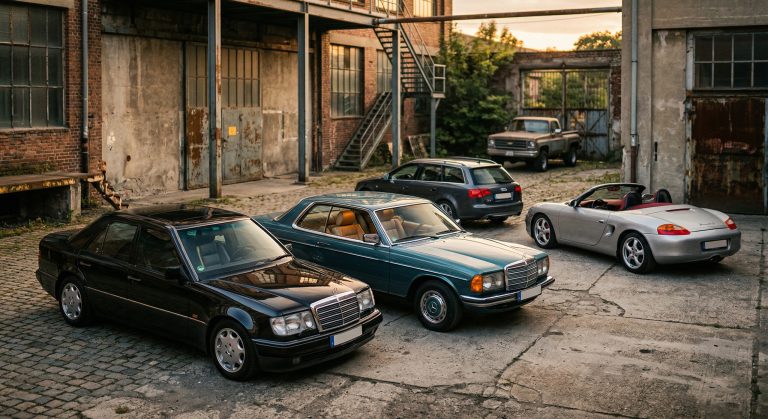 Mercedes, Audi, and Porsche